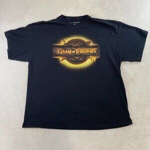 Game Of Thrones HBO 2013 Black T-shirt 2XL